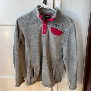 Patagonia Girls’ Re-Tool Snap-T Fleece Pullover